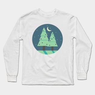 the dark forrest Long Sleeve T-Shirt